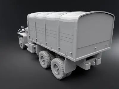 Studebaker US6 Scale model 3D print model