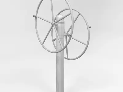 Gym Outdoor 10 3D model