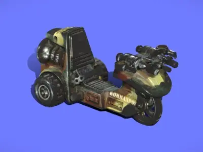 VINTAGE VEHICLE TOY 001 - 3D SCAN 3D print model