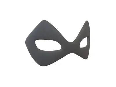 Eye Mask v1 001 Low-poly 3D model
