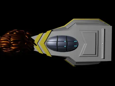 Hacan Cruiser 3D model