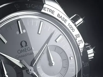 Omega watch 3D model