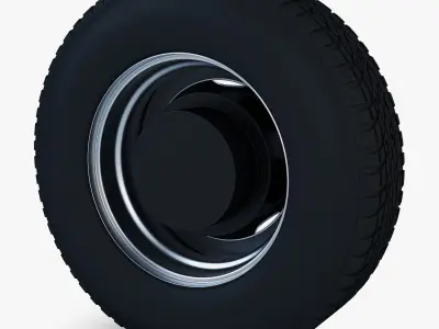 Truck Wheel v 1 3D model