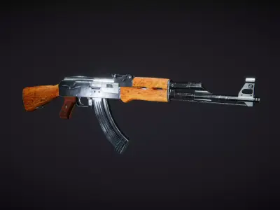AK-47 Active 3D model