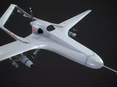 Valkyrie Low-poly 3D model