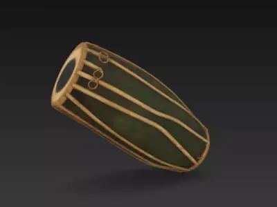 Music Instrument- Madal 3D model