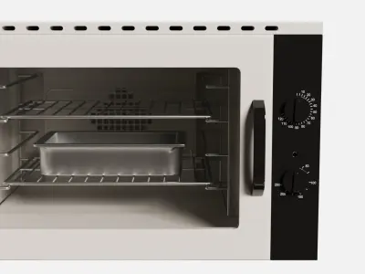  Industrial Convection Oven 3D model