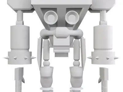 Omega E-123 3D model