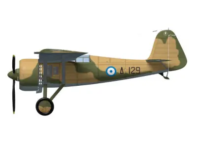 PZL P24f 3D model