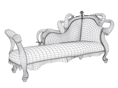 Sofa Blandhin 3D model