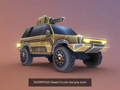 SCRAPDOGS Retro RTS units 3D Model Pack