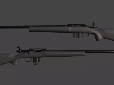 M24 Sniper Free low-poly 3D model