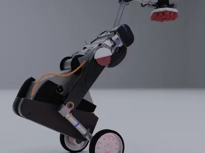 Boston Dynamics Handle 3D model