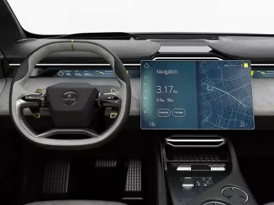 automobile Low-poly 3D model