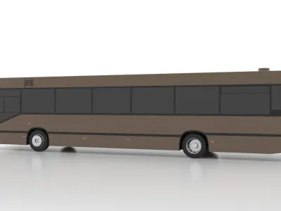 MAN A12 EL222 Low Low-poly 3D model