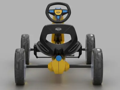   BERG Reppy Rider Low-poly 3D model