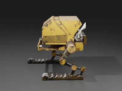 Robot at - walker 3D model