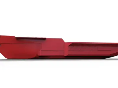Hull for Kreuz Installer ship model 3D print model