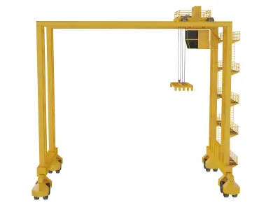 Container Crane 3D model purchase
