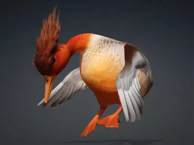 Duck-B4 3D model
