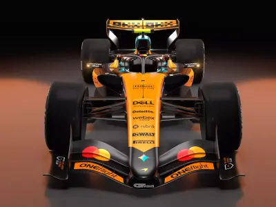 2026 Mclaren F1 plus Photoshop files 3D model