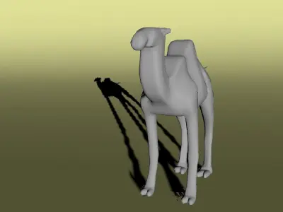 Camel Free 3D model purchase