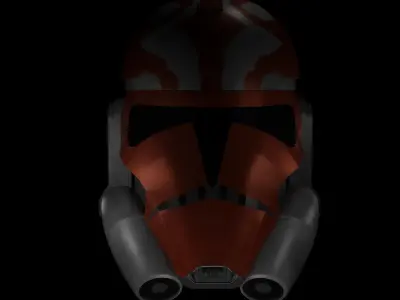 Clone Trooper S7 Helmet Free low-poly 3D model