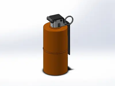 3A2 GRENADE CONCEPT PROTOTYPE 3D model