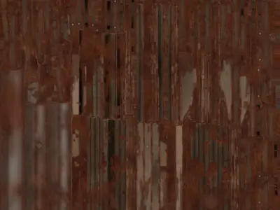 Stylized Metal structures asset pack 01 Low-poly 3D model