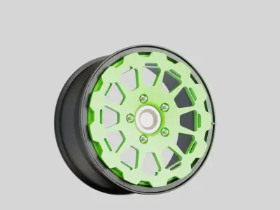 roti wheel rims america 3D model