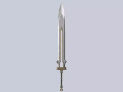 Greatsword Low-poly 3D model buy