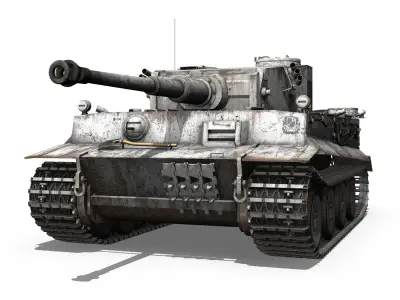Panzer VI - Tiger - 427 - Early Production 3D model