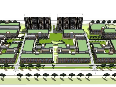 Sketchup Complex 250 3D model