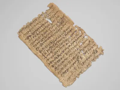 Antique Papyrus 3D model