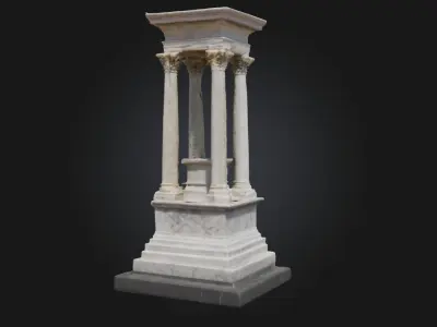 Monumental Elegance  Majestic Designs in Stone 3D model