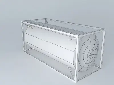 Hapag Lloyd Tank 20 Container Free 3D model