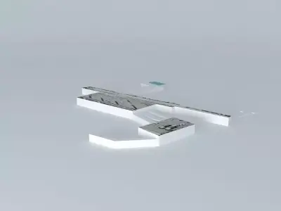 Tempory PATH station WTC Free 3D model