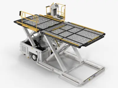Lower Deck Loader Generic 3D model