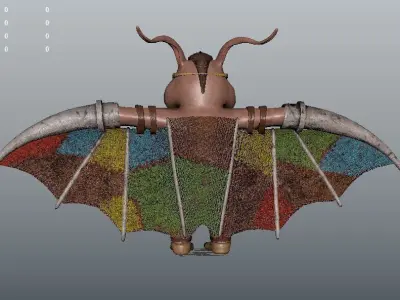 woowoo Low-poly 3D model