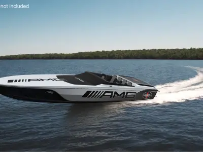 Cigarette Boat 515 Black 3D model