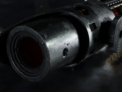 Starkillers lightsaber 3D model