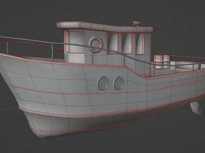 ColorBoat 3D model
