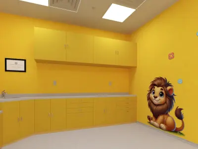  Empty Pediatric Medical Office 