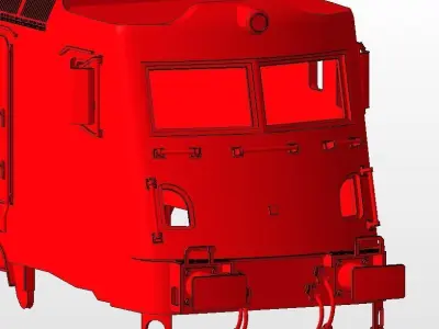 Lema train 3D print model
