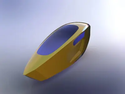 Rosmeri futuristic device Free 3D model