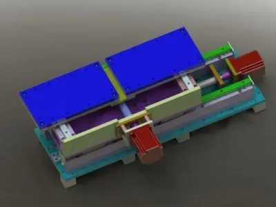 Working stage module 3D model