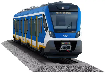 CAF Civity NS Sprinter Nieuwe Generatie 3D model