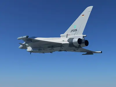 Eurofighter Typhoon 3D model shop