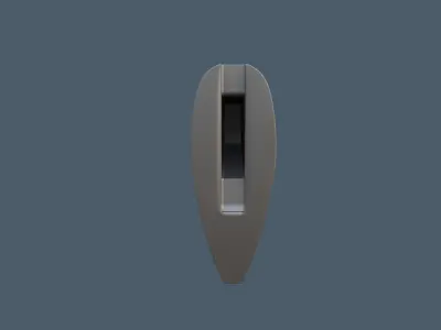 Hunting Knife 3D Printing Free 3D print model