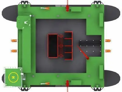 Semisubmersible Oil and Gas Drilling Rig- 01 - 3D model